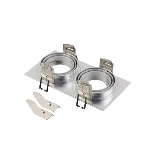 SLV NEW TRIA&reg; 155, plafondinbouwring, l: 17 B: 9 H: 4 cm, tweelamps, IP 20 - Slv 1008009 2 rgb - 20026625