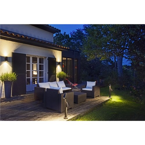 SLV T-TUBE 70 POLE, staande armatuur voor buiten, GU10, double, sensor, IP - Slv 1008015 a1 h rgb - 20026631
