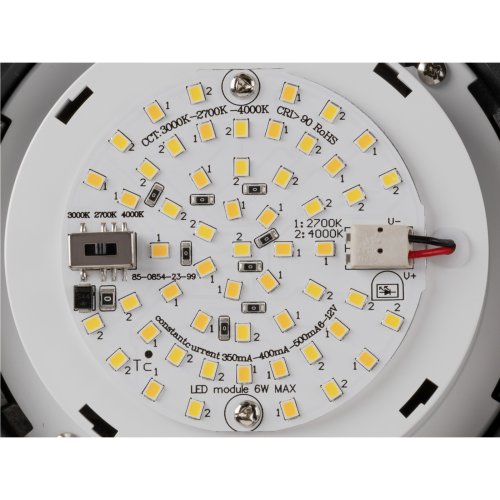 SLV CYFT, wand- en plafondopbouwarmatuur, 2700/3000/4000K, 6,5 W, PHASE, z - Slv 1008024 d1 rgb - 20026635