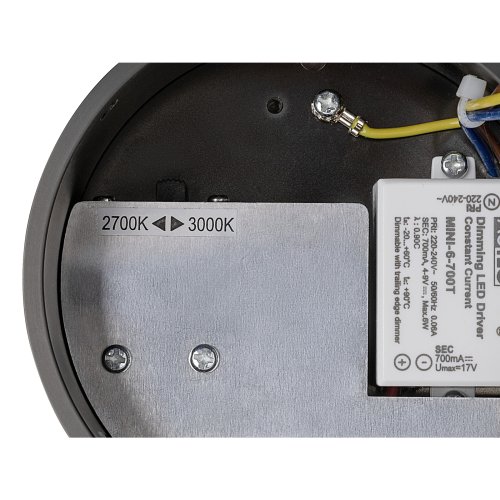 SLV QUIMERA, pendelarmatuur, pendellengte 150 cm, 2700/3000K, PHASE, donke - Slv 1008032 d4 rgb - 20026639