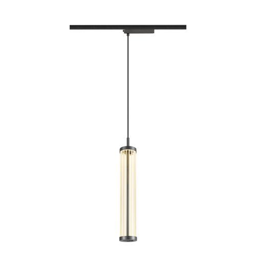 SLV QUIMERA, 1~ pendelarmatuur, pendellengte 150 cm, 2700K, PHASE, donker  - Slv 1008041 1 h rgb - 20026648