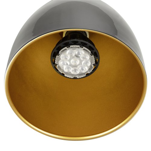 SLV PARA CONE 14, 1-fase systeemarmatuur, GU10, zwart/goud - Slv 1008052 d1 rgb - 20026653