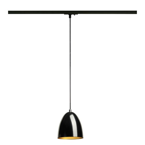 SLV PARA CONE 14, pendelarmatuur voor 1-fasesysteem, GU10, zwart/goud - Slv 1008058 1 h rgb - 20026659
