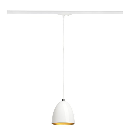SLV PARA CONE 14, pendelarmatuur voor 1-fasesysteem, GU10, wit/goud - Slv 1008059 1 h rgb - 20026660