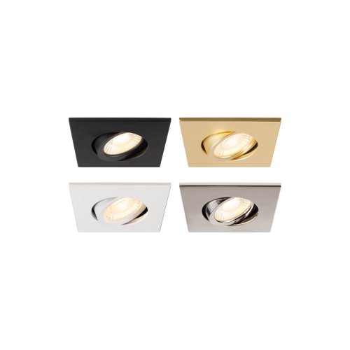 SLV afdekkap vierkant inbouwarmatuur kantelbaar alu 1007186 - Slv 1008065 1007184 1007185 1007186 1007194 8 rgb - 11003736