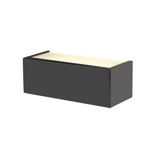 SLV CHROMBO, wandopbouwarmatuur, vierkant, 3000K, 8W, PHASE, 120&deg;, zwart - Slv 1008071 2 rgb - 20026671