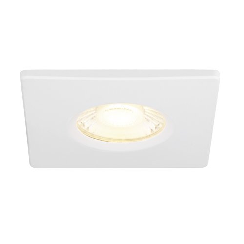 SLV UNIVERSAL DOWNLIGHT afdekking, voor downlight, IP65, rechthoekig, wit - Slv 1008095 3 rgb - 20026680