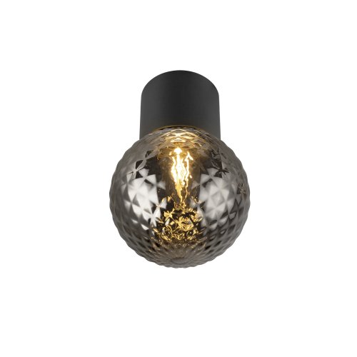 SLV VARYT, plafondopbouwarmatuur, rond, 1x max. 6W, E14, zwart - Slv 1008099 1007858 1 rgb - 20026684