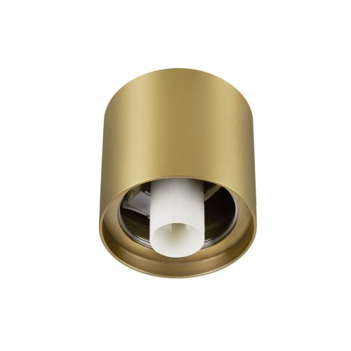 SLV VARYT, plafondopbouwarmatuur, rond, 1x max. 6W, E14, messing - Slv 1008102 1 h rgb - 20026687