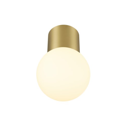 SLV VARYT, plafondopbouwarmatuur, rond, 1x max. 6W, E14, messing - Slv 1008102 1008119 1 rgb - 20026687