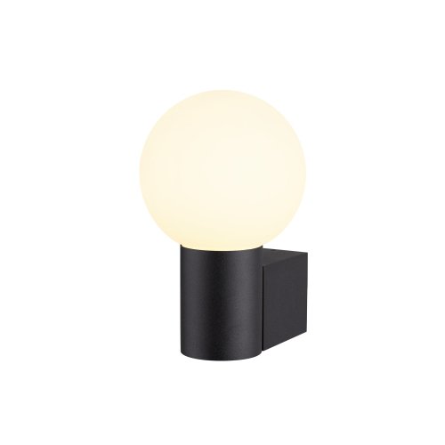 SLV VARYT, wandopbouwarmatuur, rond, 1x max. 6W, E14, zwart - Slv 1008104 1008119 1 rgb - 20026689