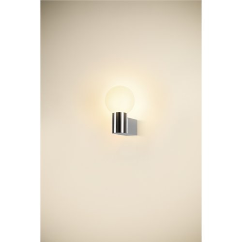 SLV VARYT, wandopbouwarmatuur, rond, 1x max. 6W, E14, chroom - Slv 1008106 1008119 ma1 rgb - 20026691