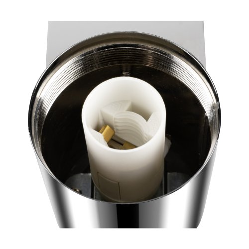 SLV VARYT, wandopbouwarmatuur, rond, 1x max. 6W, E14, chroom - Slv 1008106 d1 rgb - 20026691