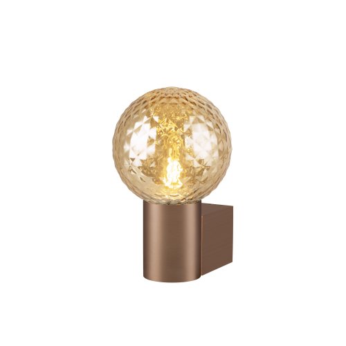SLV VARYT, wandopbouwarmatuur, rond, 1x max. 6W, E14, koper - Slv 1008108 1008023 1 rgb - 20026693