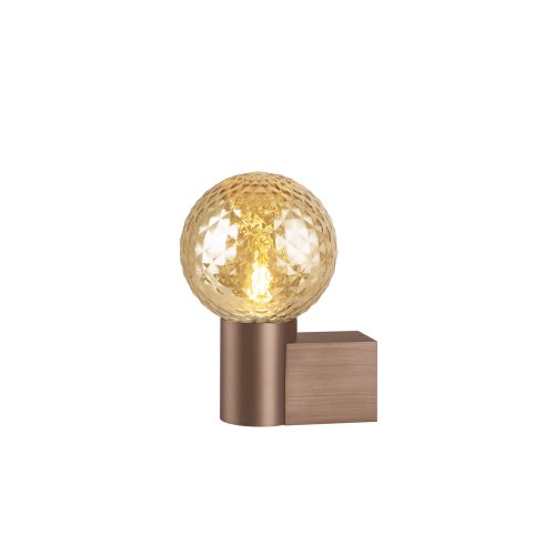 SLV VARYT, wandopbouwarmatuur, rond, 1x max. 6W, E14, koper - Slv 1008108 1008023 2 rgb - 20026693