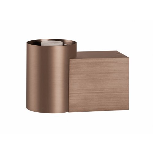 SLV VARYT, wandopbouwarmatuur, rond, 1x max. 6W, E14, koper - Slv 1008108 2 rgb - 20026693