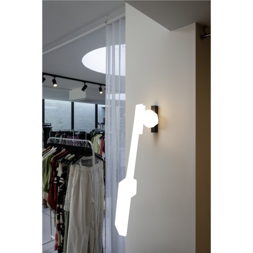 SLV SUN, wandopbouwarmatuur, rechthoekig, 1x max. 40W, led lichtbron, G9,  - Slv 1008123 a1 h rgb - 20026705