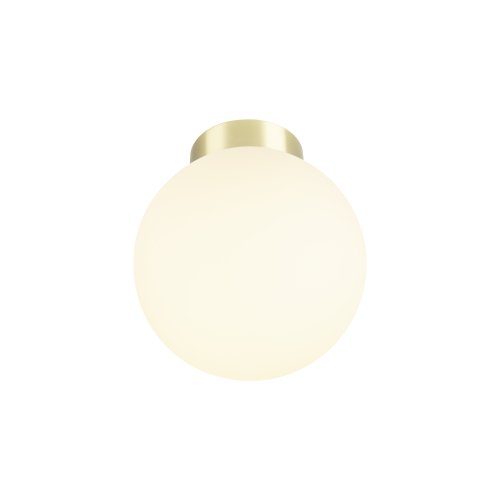 SLV SUN 20, plafondopbouwarmatuur, rond, 1x max. 60W, E27, goud - Slv 1008126 1 h rgb - 20026708