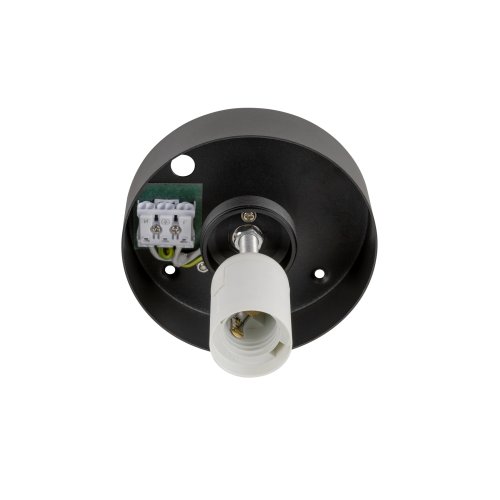 SLV SUN 30, plafondopbouwarmatuur, rond, 1x max. 60W, E27, zwart - Slv 1008127 d1 rgb - 20026709
