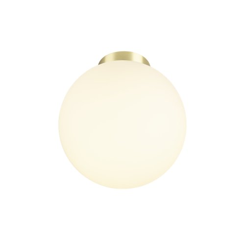 SLV SUN 30, plafondopbouwarmatuur, rond, 1x max. 60W, E27, goud - Slv 1008128 1 h rgb - 20026710