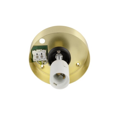 SLV SUN 30, plafondopbouwarmatuur, rond, 1x max. 60W, E27, goud - Slv 1008128 d1 rgb - 20026710