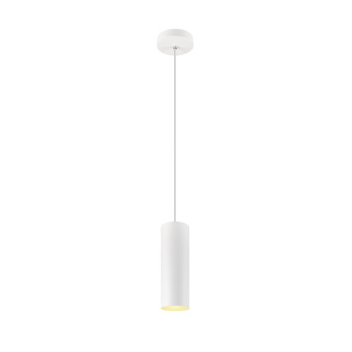 SLV ENOLA&reg;, pendelarmatuur, pendellengte 150 cm, E27, 1x max. 50W, mat wit - Slv 1008133 1 h rgb - 20026715
