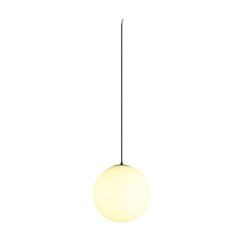 SLV SUN 30, pendelarmatuur, E27, open kabeleinde, 1x max. 40W, mat zwart - Slv 1008137 1 h rgb - 20026719
