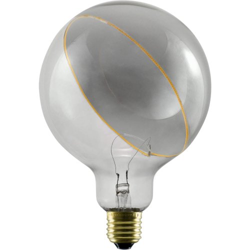 SLV LED Illusion Globe 125 slanting top, led lichtbron, smokey, E27, PHASE - Slv 1008160 2 rgb - 20026742