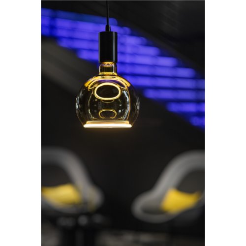 SLV LED Floating Globe 150, led lichtbron, smokey black, E27, PHASE, 6W, 1 - Slv 1008163 a1 h rgb - 20026745