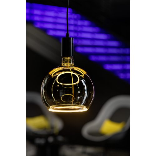 SLV LED Floating Globe 200, led lichtbron, smokey black, E27, PHASE, 6W, 1 - Slv 1008164 a1 h rgb - 20026746