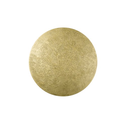 SLV MANA 60 lampenkap, rond, moon structure, H: 4,2 cm, goud - Slv 1008206 1 h rgb - 20026786