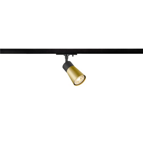 SLV PURI 2.0 Cone, 1~ spot, GU10, 1x max. 6W, zwart/goud - Slv 1008247 1 h rgb - 20026827