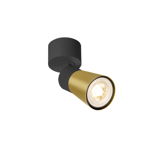 SLV PURI 2.0 Cone, wand- en plafondopbouwarmatuur, 1x max. 6W GU10, zwart/ - Slv 1008289 1 h rgb - 20026869