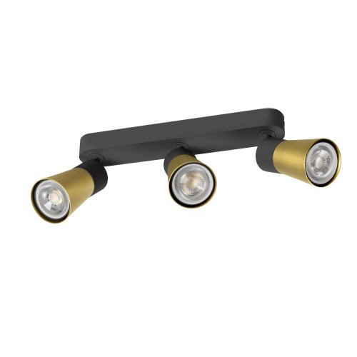 SLV PURI 2.0 Cone, wand- en plafondopbouwarmatuur, long, 3x max. 6W GU10,  - Slv 1008325 2 rgb - 20026905