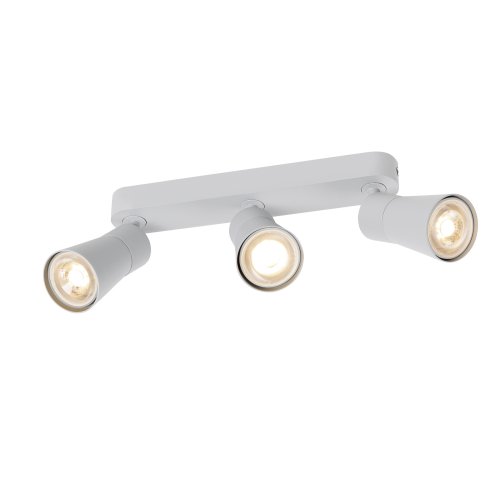 SLV PURI 2.0 Cone, wand- en plafondopbouwarmatuur, long, 3x max. 6W GU10,  - Slv 1008327 1 h rgb - 20026907