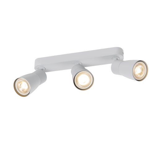 SLV PURI 2.0 Dome, wand- en plafondopbouwarmatuur, long, 3x max. 6W GU10,  - Slv 1008331 1 h rgb - 20026911