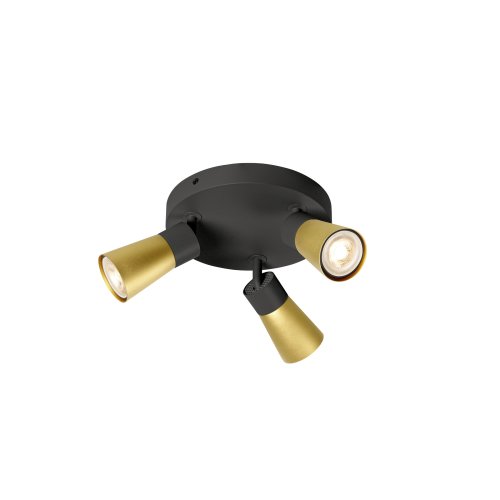 SLV PURI 2.0 Cone, wand- en plafondopbouwarmatuur, rond, 3x max. 6W GU10,  - Slv 1008337 1 h rgb - 20026917