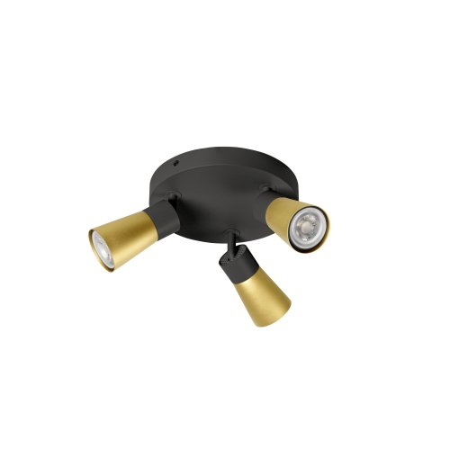 SLV PURI 2.0 Cone, wand- en plafondopbouwarmatuur, rond, 3x max. 6W GU10,  - Slv 1008337 2 rgb - 20026917