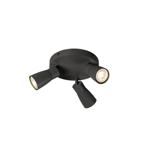 SLV PURI 2.0 Dome, wand- en plafondopbouwarmatuur, rond, 3x max. 6W GU10,  - Slv 1008340 1 h rgb - 20026920