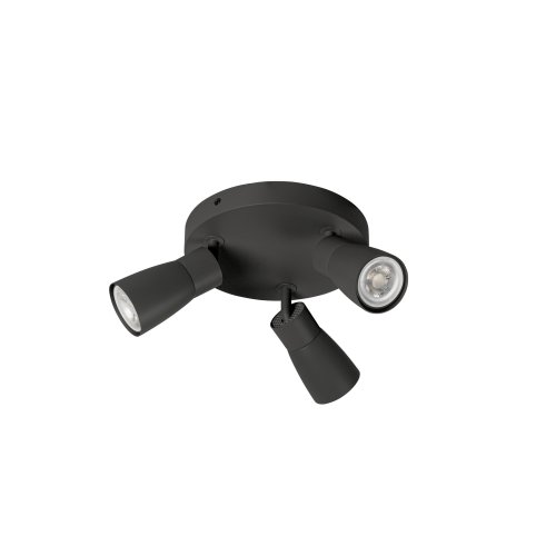 SLV PURI 2.0 Dome, wand- en plafondopbouwarmatuur, rond, 3x max. 6W GU10,  - Slv 1008340 2 rgb - 20026920