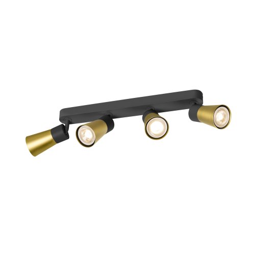 SLV PURI 2.0 Cone, wand- en plafondopbouwarmatuur, long, 4x max. 6W GU10,  - Slv 1008349 1 h rgb - 20026929
