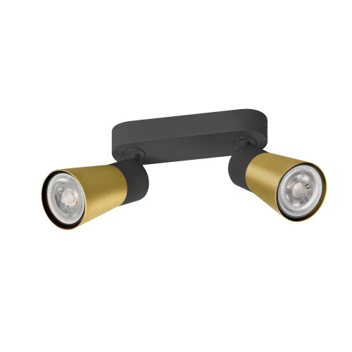 SLV PURI 2.0 Cone, wand- en plafondopbouwarmatuur, long, 2x max. 6W GU10,  - Slv 1008366 2 rgb - 20026946