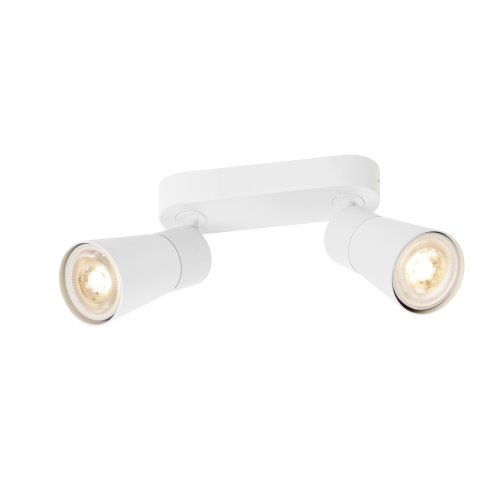 SLV PURI 2.0 Cone, wand- en plafondopbouwarmatuur, long, 2x max. 6W GU10,  - Slv 1008367 1 h rgb - 20026947