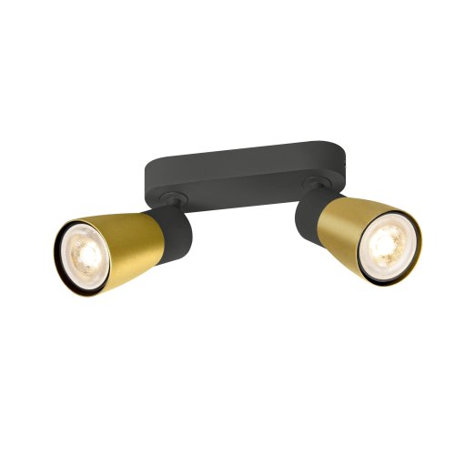 SLV PURI 2.0 Dome, wand- en plafondopbouwarmatuur, long, 2x max. 6W GU10,  - Slv 1008370 1 h rgb - 20026950