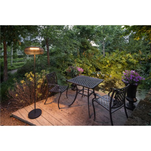 SLV ADEGAN, staande armatuur voor buiten, solar, 2200 K, IP65, zwart - Slv 1008386 a1 h rgb - 20026965