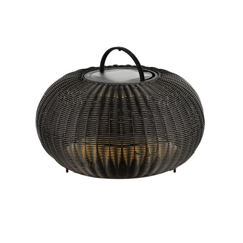 SLV ADEGAN, staande armatuur voor buiten, flat, solar, 2200 K, IP65, zwart - Slv 1008388 3 rgb - 20026967