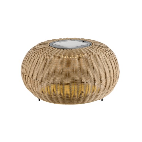 SLV ADEGAN, staande armatuur voor buiten, flat, solar, 2200 K, IP65, bruin - Slv 1008389 1 h rgb - 20026968