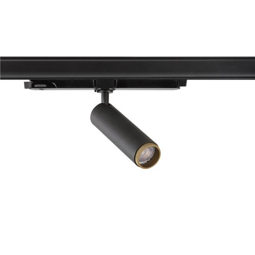 SLV GRIP! M, 3~ spot, cilindrisch, 3000K, 20W, DALI, Touch, 42&deg;, zwart/gou - Slv 1008438 3 rgb - 20027008