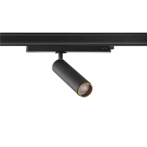 SLV GRIP! M, 3~ spot, cilindrisch, 2700K, 20W, PHASE, 42&deg;, zwart/goud - Slv 1008442 3 rgb - 20027012