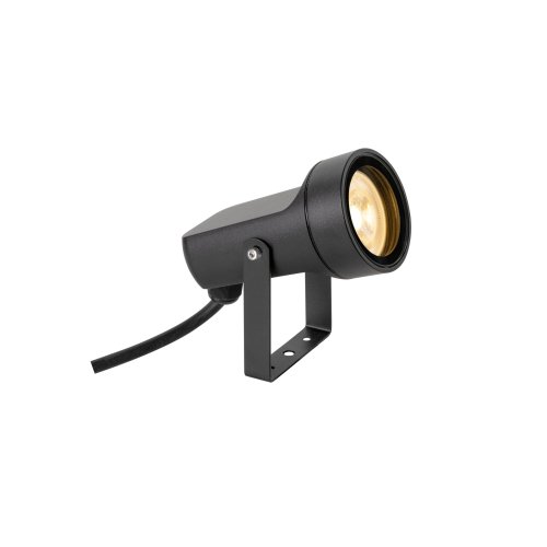SLV SYNA, grondspieslamp, GU10, 1x max. 10W, IP65, rond, zwart - Slv 1008480 3 rgb - 20027045